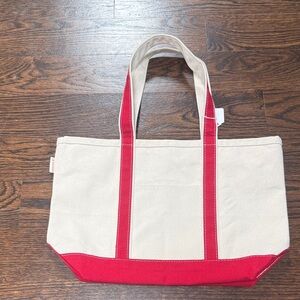 CB station canvas zip tote 17X11.5 100%cotton